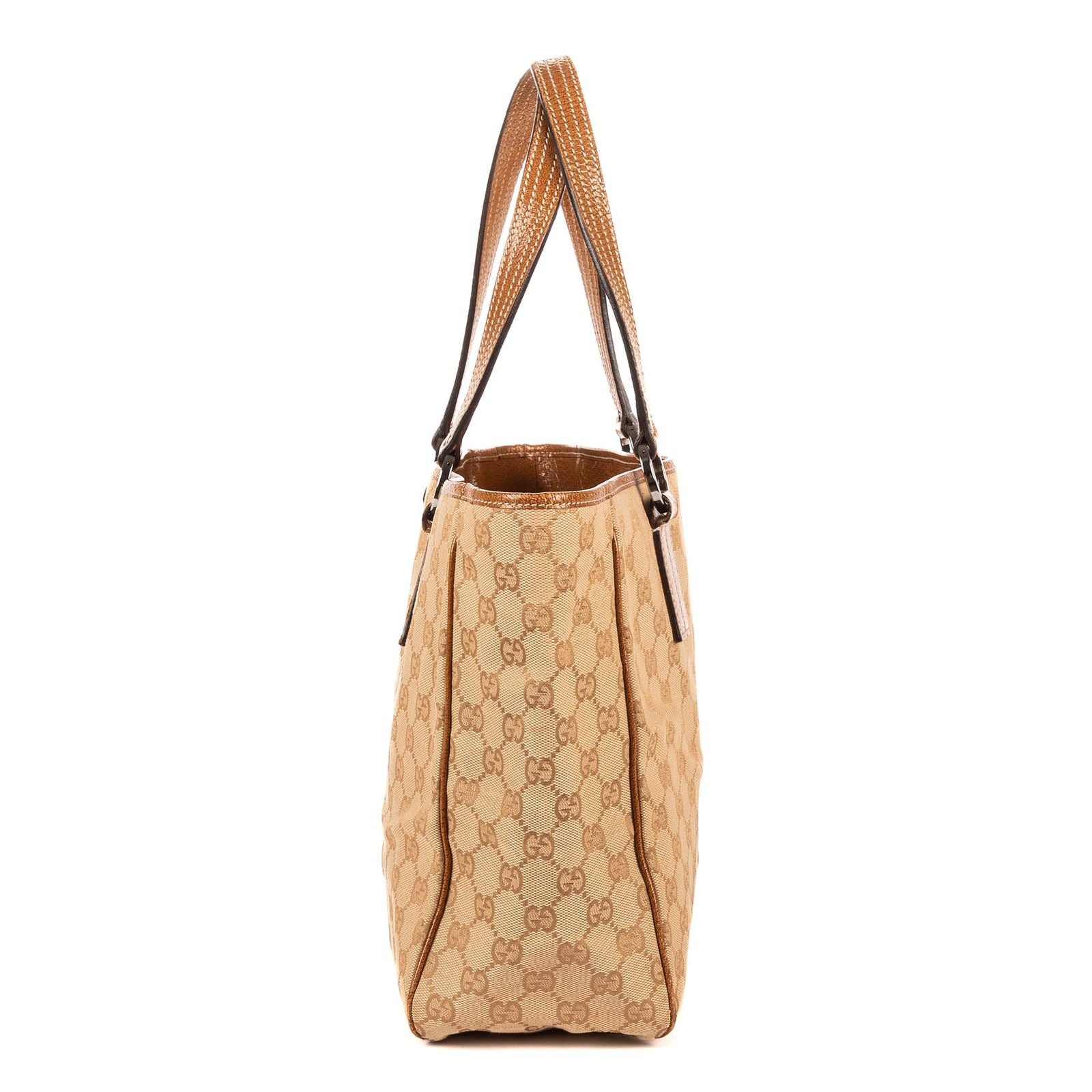 Gucci Shoulder Tote Tongue Beige GG Canvas — view 4