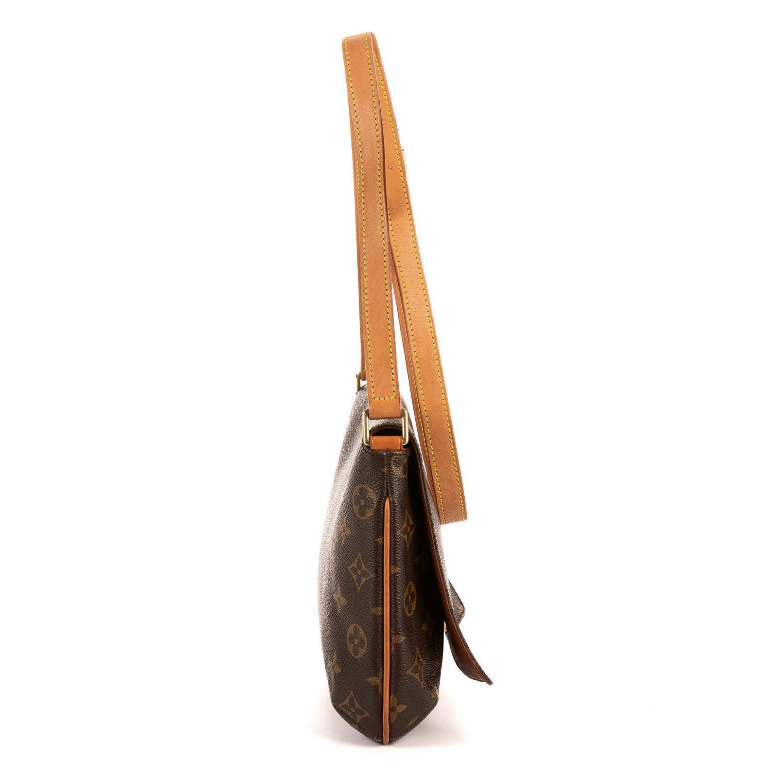 Louis Vuitton Musette Tango Brown Monogram Canvas — view 4