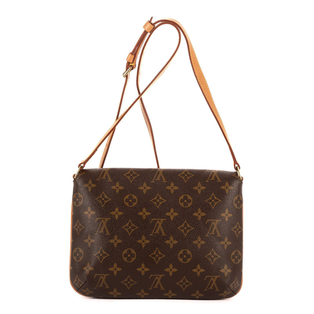 Louis Vuitton Musette Tango Brown Monogram Canvas — view 5