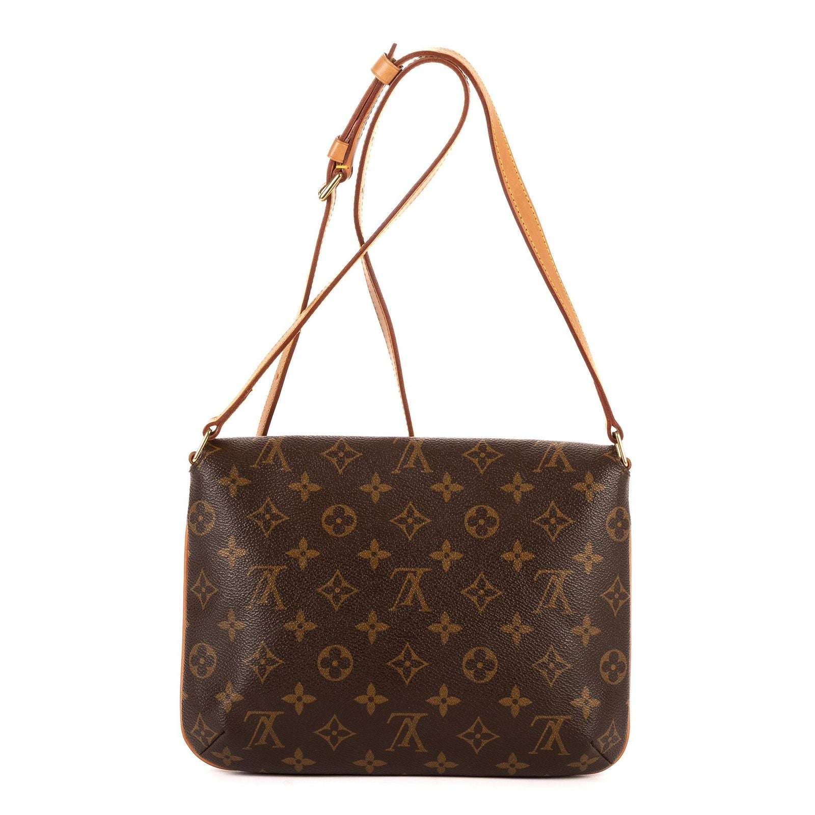 Louis Vuitton Musette Tango Brown Monogram Canvas — view 5