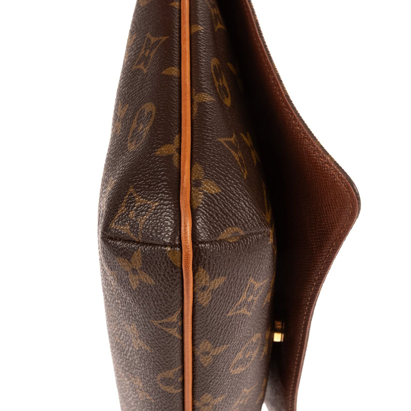 Louis Vuitton Musette Tango Brown Monogram Canvas — view 7