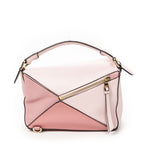 Loewe Mini Puzzle Bag Pink Calfskin Leather — view 5
