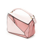 Loewe Mini Puzzle Bag Pink Calfskin Leather — view 2