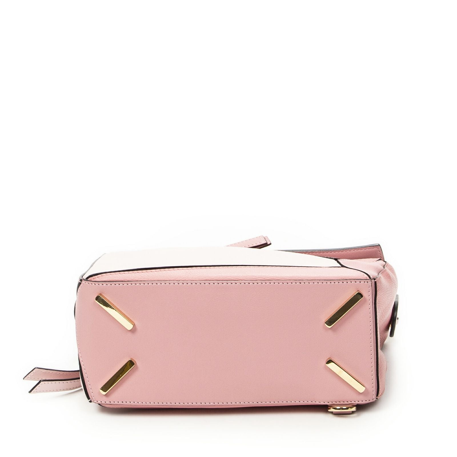 Loewe Mini Puzzle Bag Pink Calfskin Leather — view 6