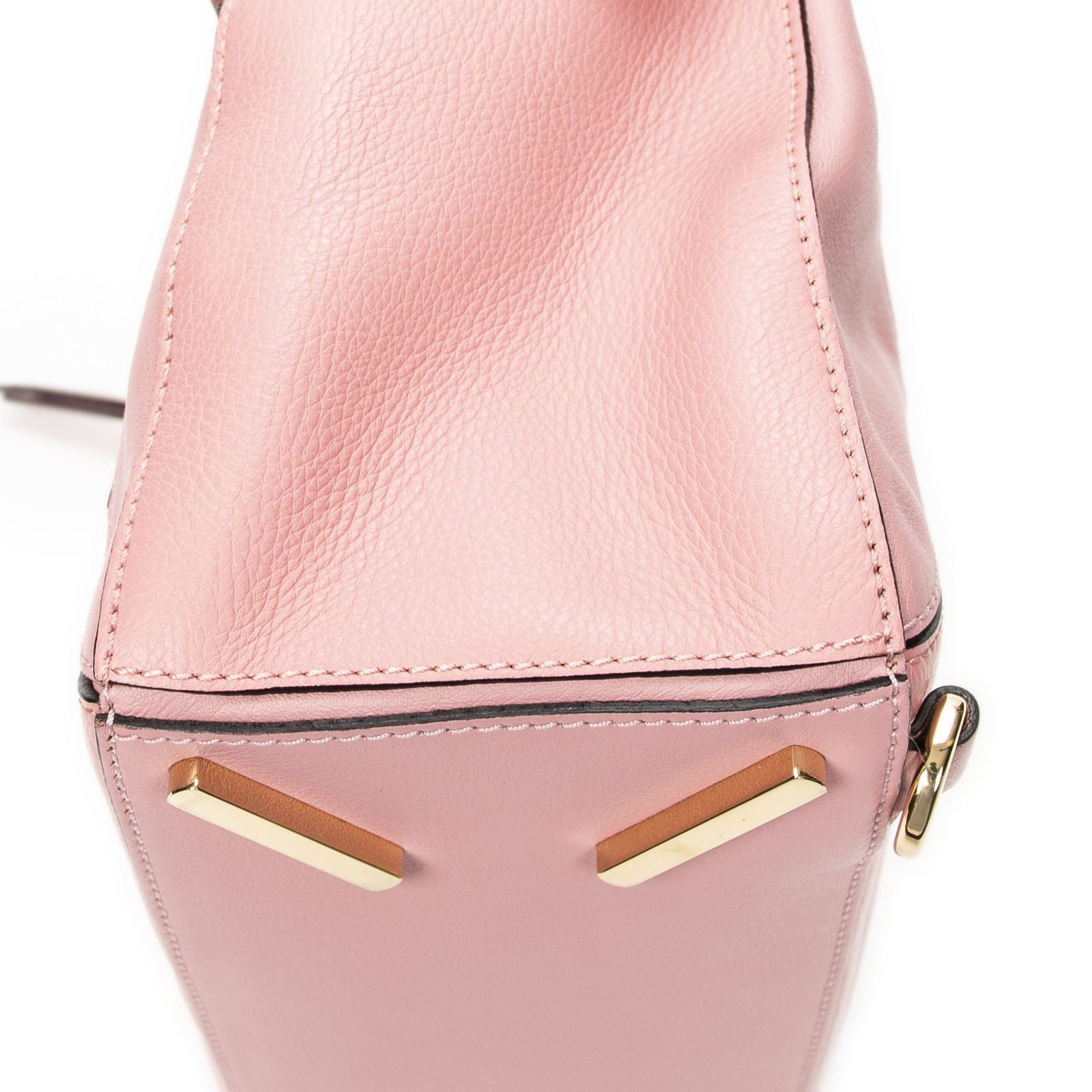 Loewe Mini Puzzle Bag Pink Calfskin Leather — view 8