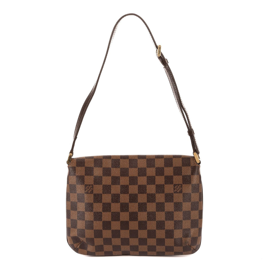 Louis Vuitton Musette Tango Dark Brown Damier Ebene — view 5