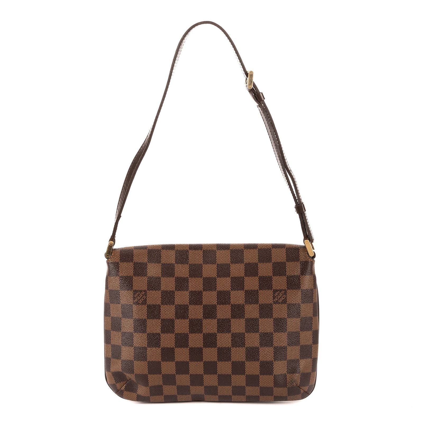 Louis Vuitton Musette Tango Dark Brown Damier Ebene — view 5