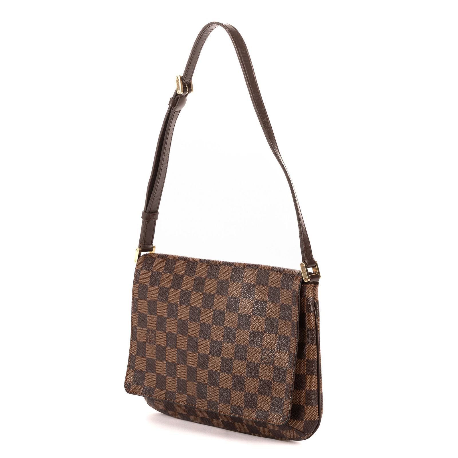 Louis Vuitton Musette Tango Dark Brown Damier Ebene — view 2