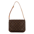Louis Vuitton Musette Tango Brown Monogram Canvas