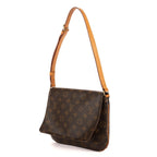 Louis Vuitton Musette Tango Brown Monogram Canvas — view 2