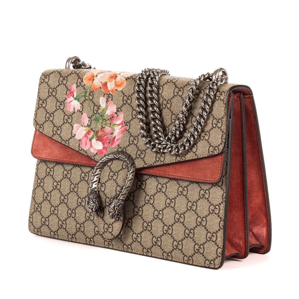 Gucci Bromus Dionysus Beige Burgundy Blue Muz Supreme Pvccanvas — view 2