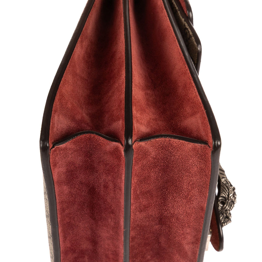 Gucci Bromus Dionysus Beige Burgundy Blue Muz Supreme Pvccanvas — view 7