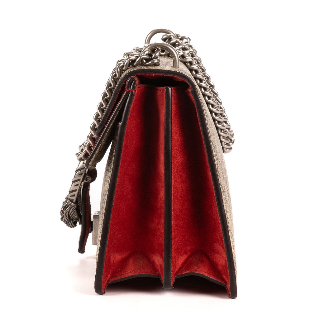 Gucci Dionysus Beige Red Supreme Canvas — view 3