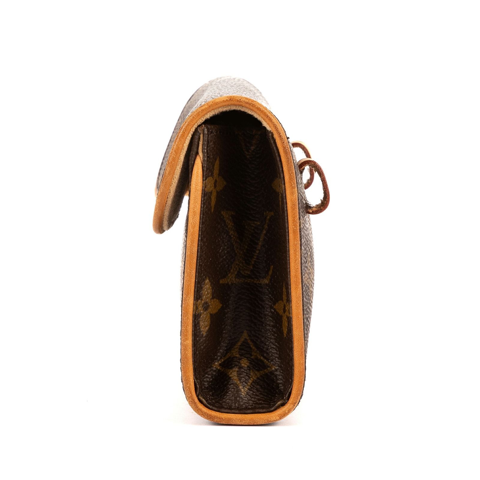 Louis Vuitton Pochette Florentine Brown Monogram Canvas — view 3