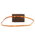 Louis Vuitton Pochette Florentine Brown Monogram Canvas — view 5