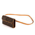Louis Vuitton Pochette Florentine Brown Monogram Canvas — view 2