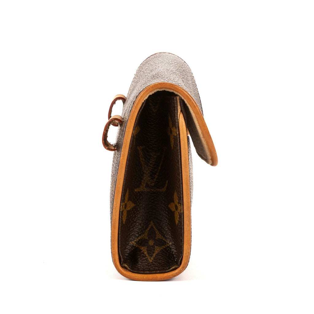 Louis Vuitton Pochette Florentine Brown Monogram Canvas — view 4