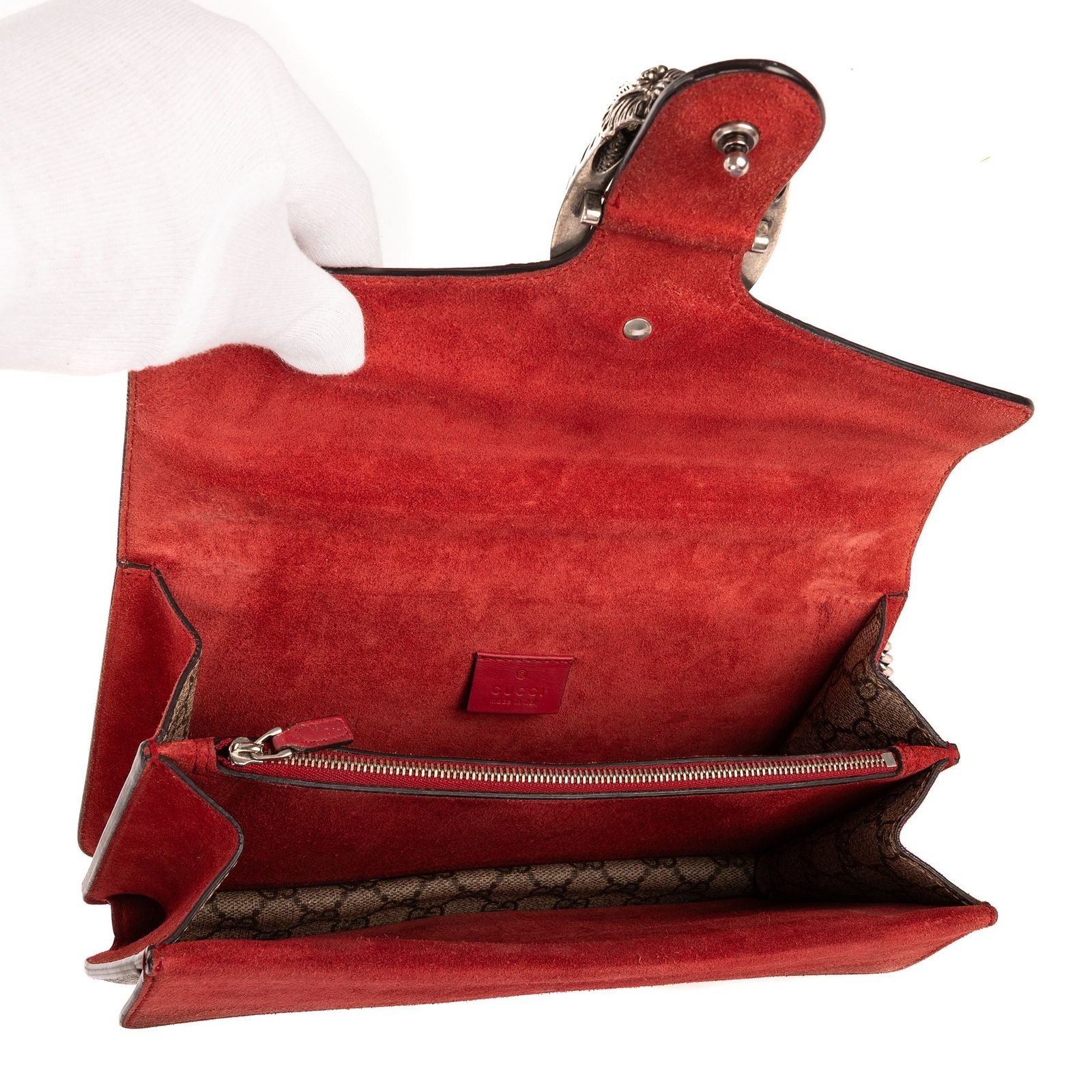 Gucci Dionysus Beige Red Supreme Canvas — view 9