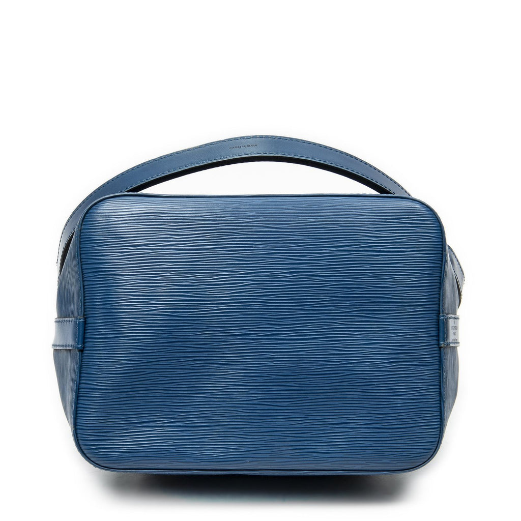 Louis Vuitton Noe Blue Epi Handbag — view 6