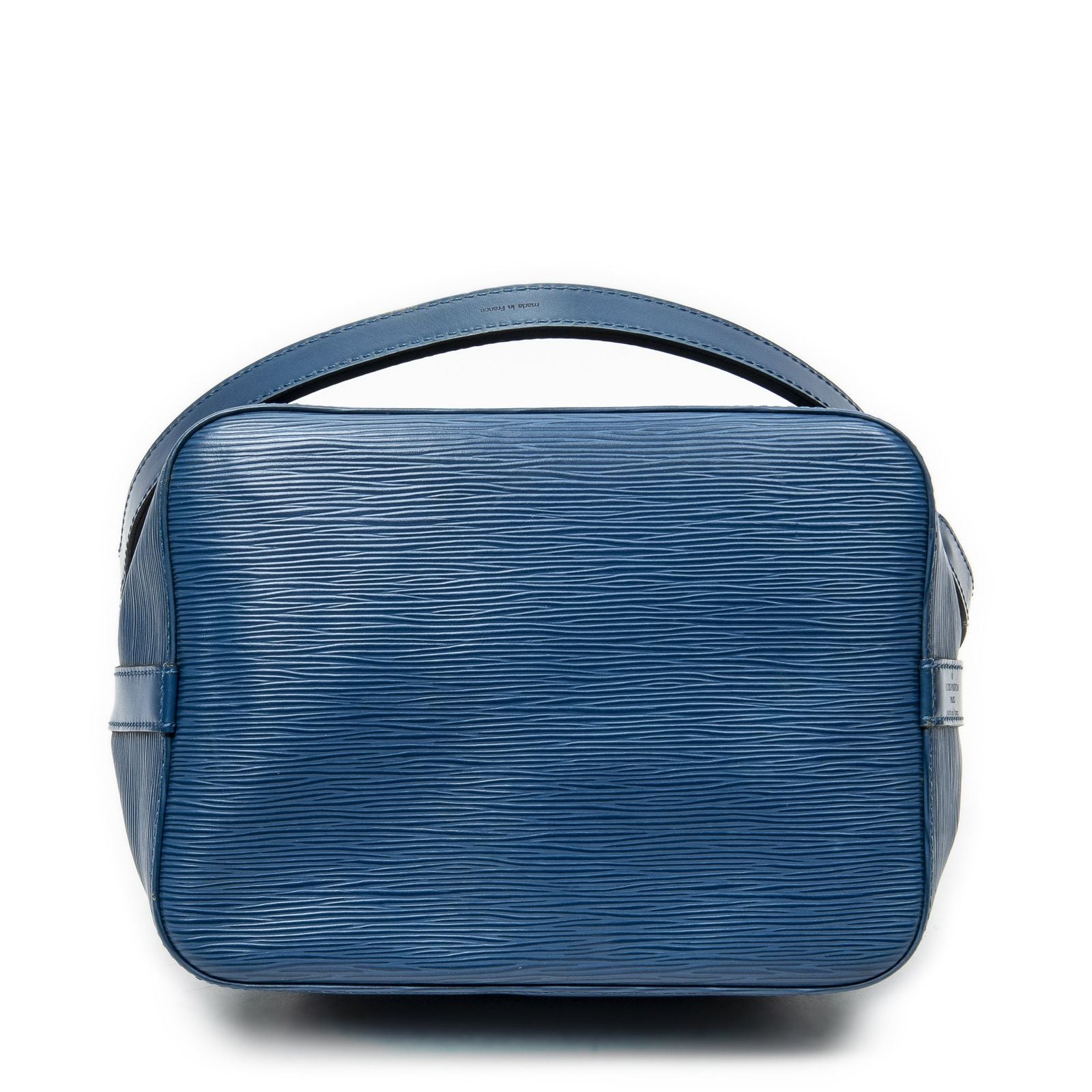 Louis Vuitton Noe Blue Epi Handbag — view 6