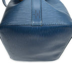 Louis Vuitton Noe Blue Epi Handbag — view 8