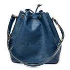 Louis Vuitton Noe Blue Epi Handbag — view 5