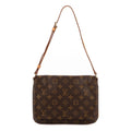 Louis Vuitton Musette Tango Brown Monogram Canvas