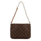 Louis Vuitton Musette Tango Brown Monogram Canvas