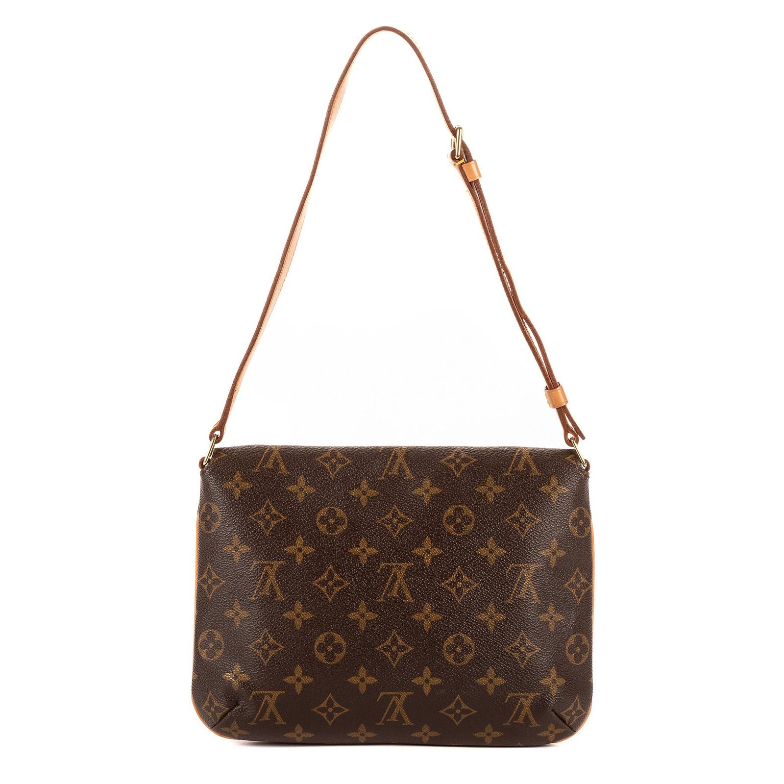 Louis Vuitton Musette Tango Brown Monogram Canvas — view 5