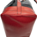 Louis Vuitton Noe Bicolor Black Red Epi Handbag — view 7