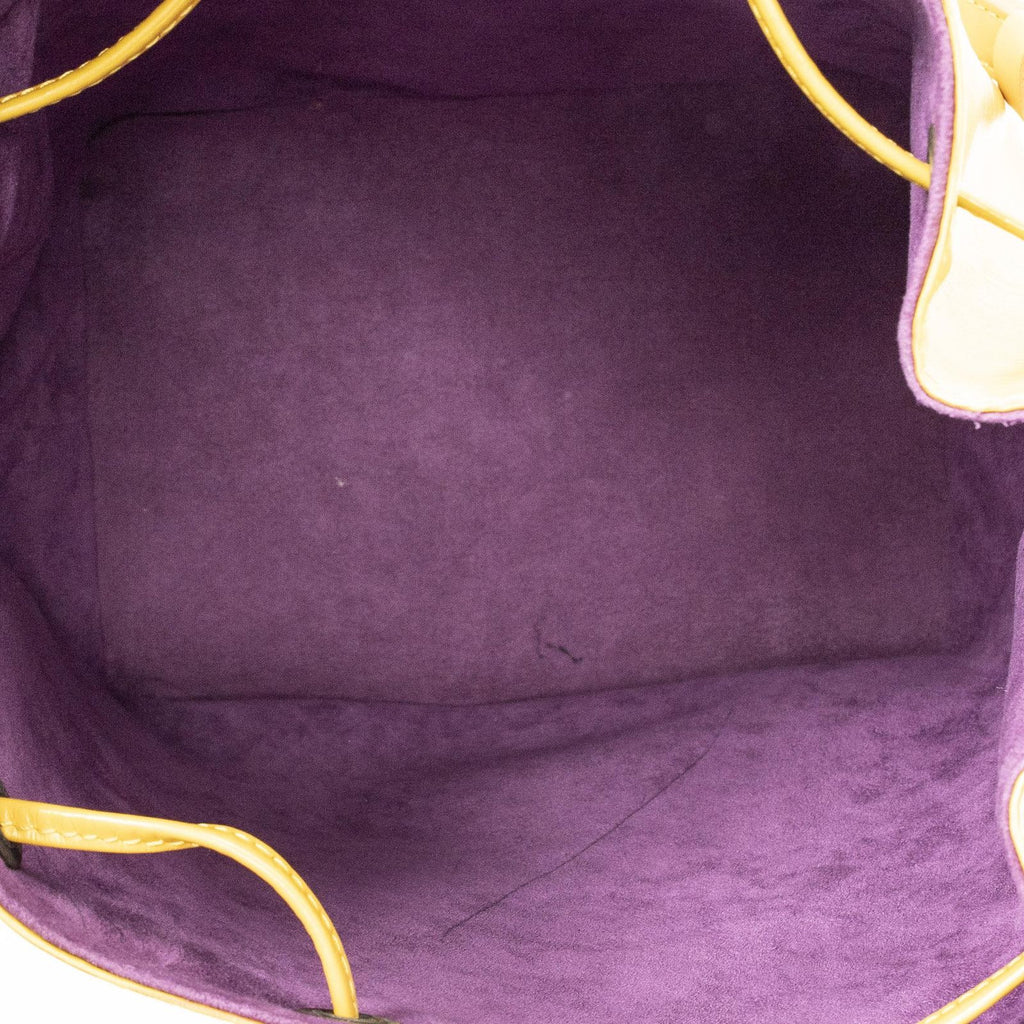 Louis Vuitton Noe Yellow Colorepi Handbag — view 9