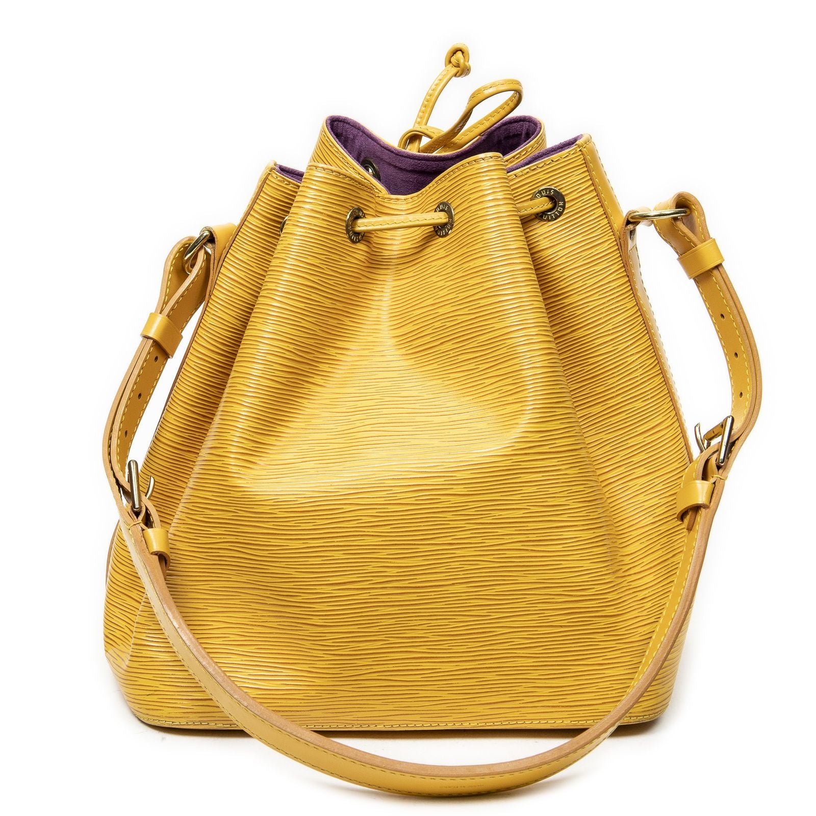 Louis Vuitton Noe Yellow Colorepi Handbag — view 5