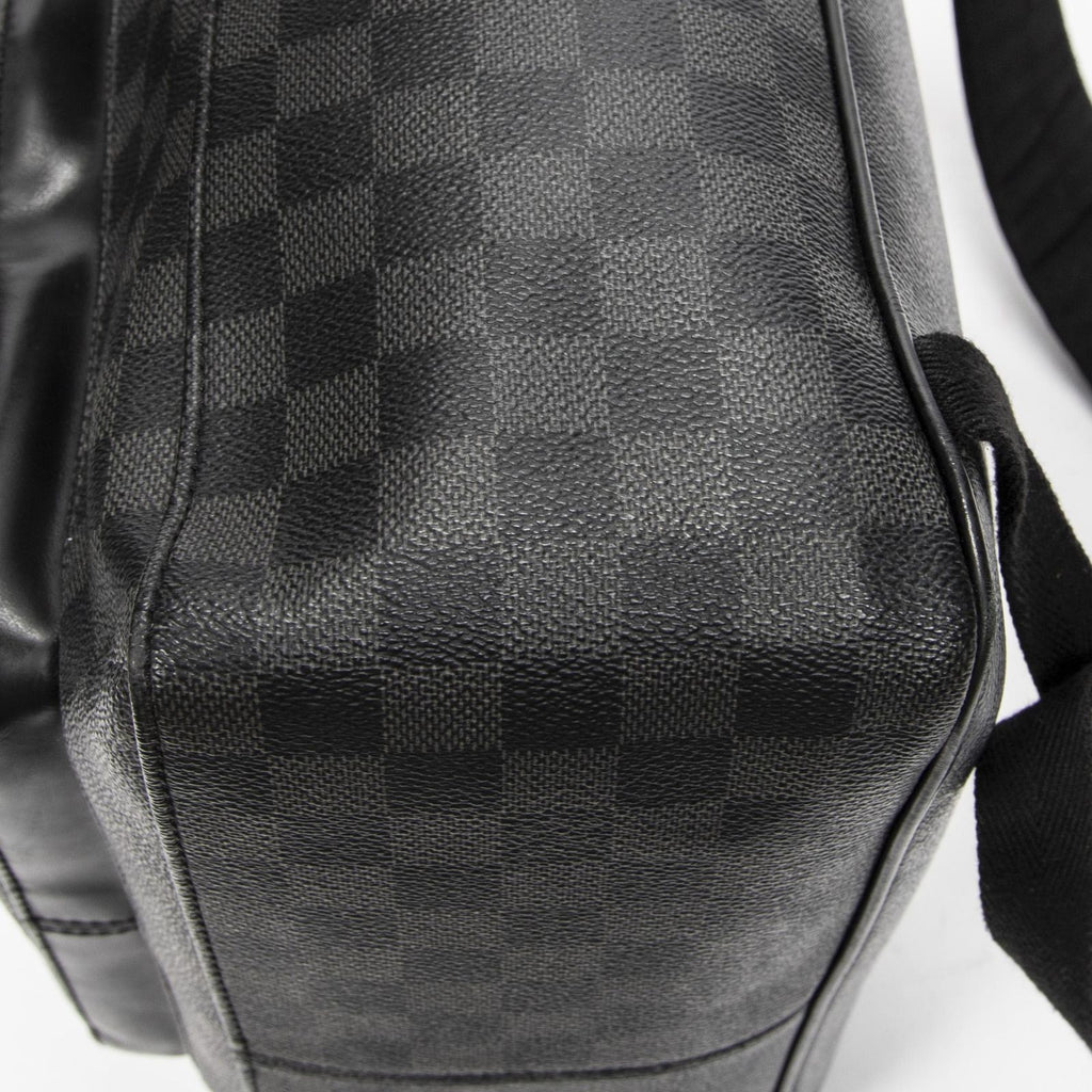 Louis Vuitton Josh Backpack Black Gray Damier Graphite — view 8