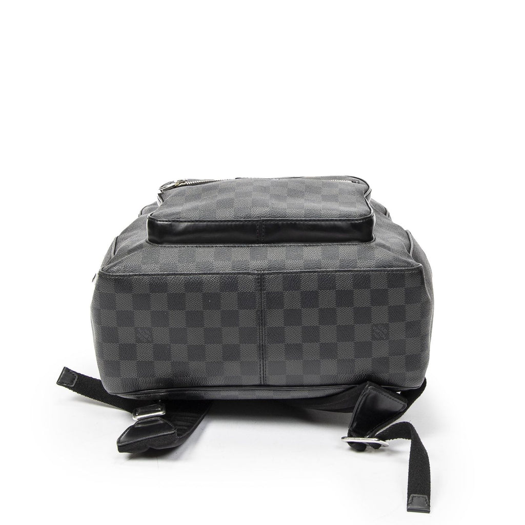 Louis Vuitton Josh Backpack Black Gray Damier Graphite — view 6