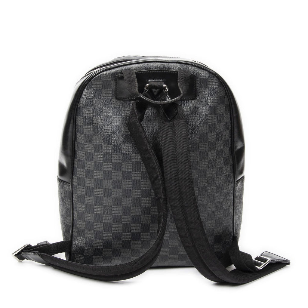 Louis Vuitton Josh Backpack Black Gray Damier Graphite — view 5