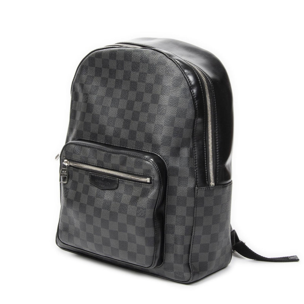 Louis Vuitton Josh Backpack Black Gray Damier Graphite — view 2