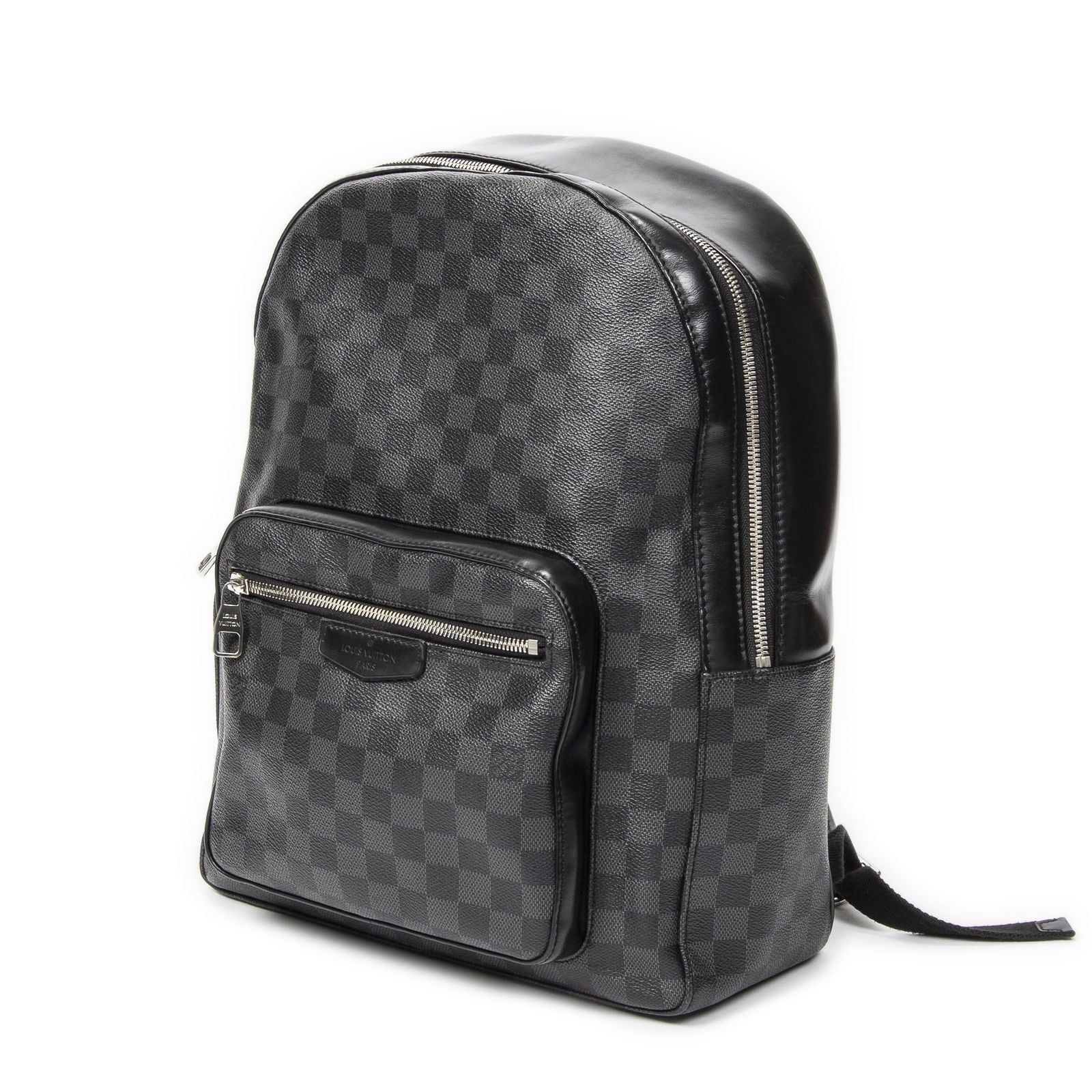 Louis Vuitton Josh Backpack Black Gray Damier Graphite — view 2