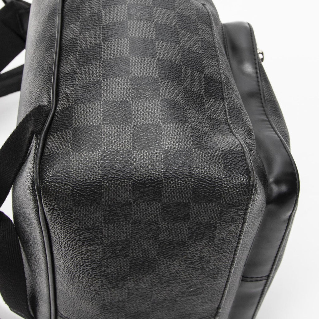 Louis Vuitton Josh Backpack Black Gray Damier Graphite — view 7