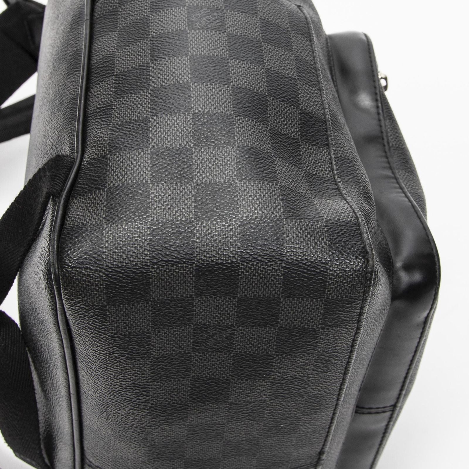 Louis Vuitton Josh Backpack Black Gray Damier Graphite — view 7