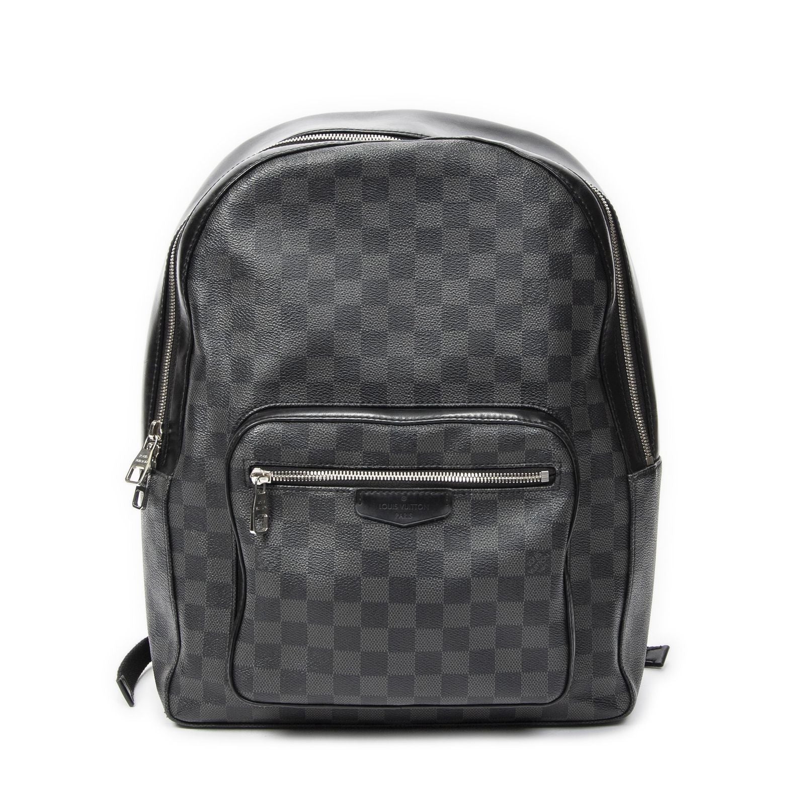 Louis Vuitton Josh Backpack Black Gray Damier Graphite