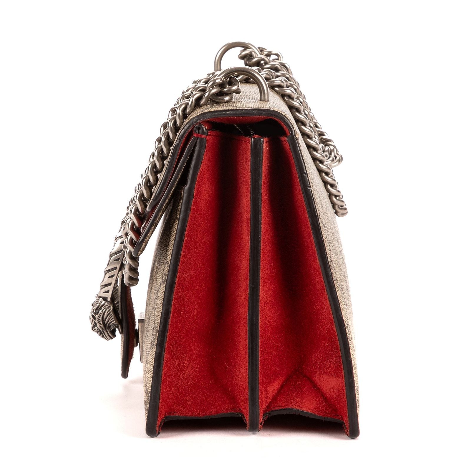 Gucci Dionysus Beige Red Supreme Canvas — view 3