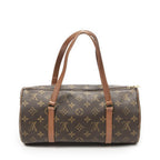 Louis Vuitton Papillon Brown Monogram Canvas Handbag — view 5