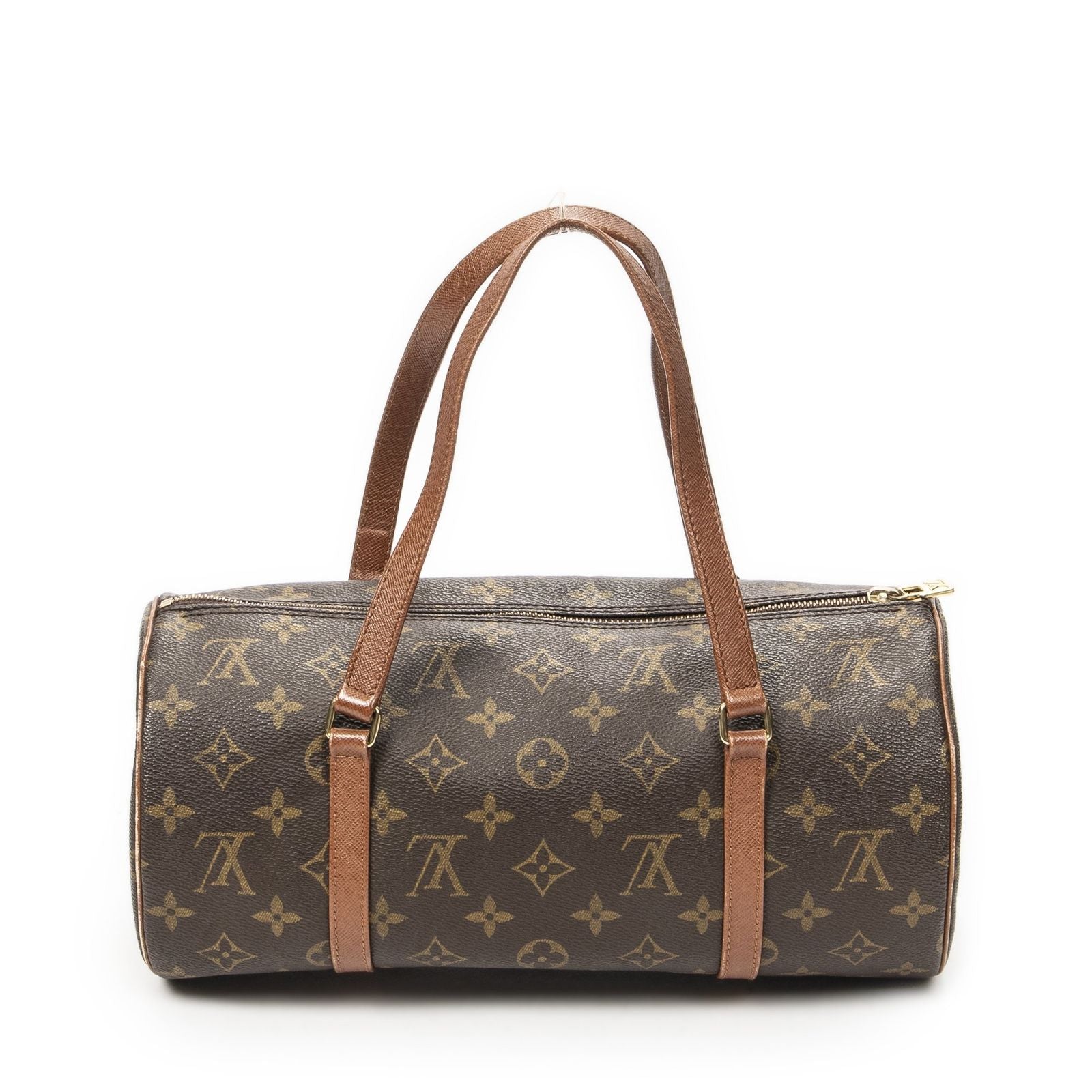 Louis Vuitton Papillon Brown Monogram Canvas Handbag — view 5