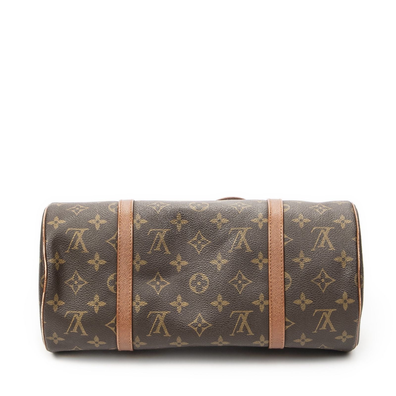 Louis Vuitton Papillon Brown Monogram Canvas Handbag — view 6