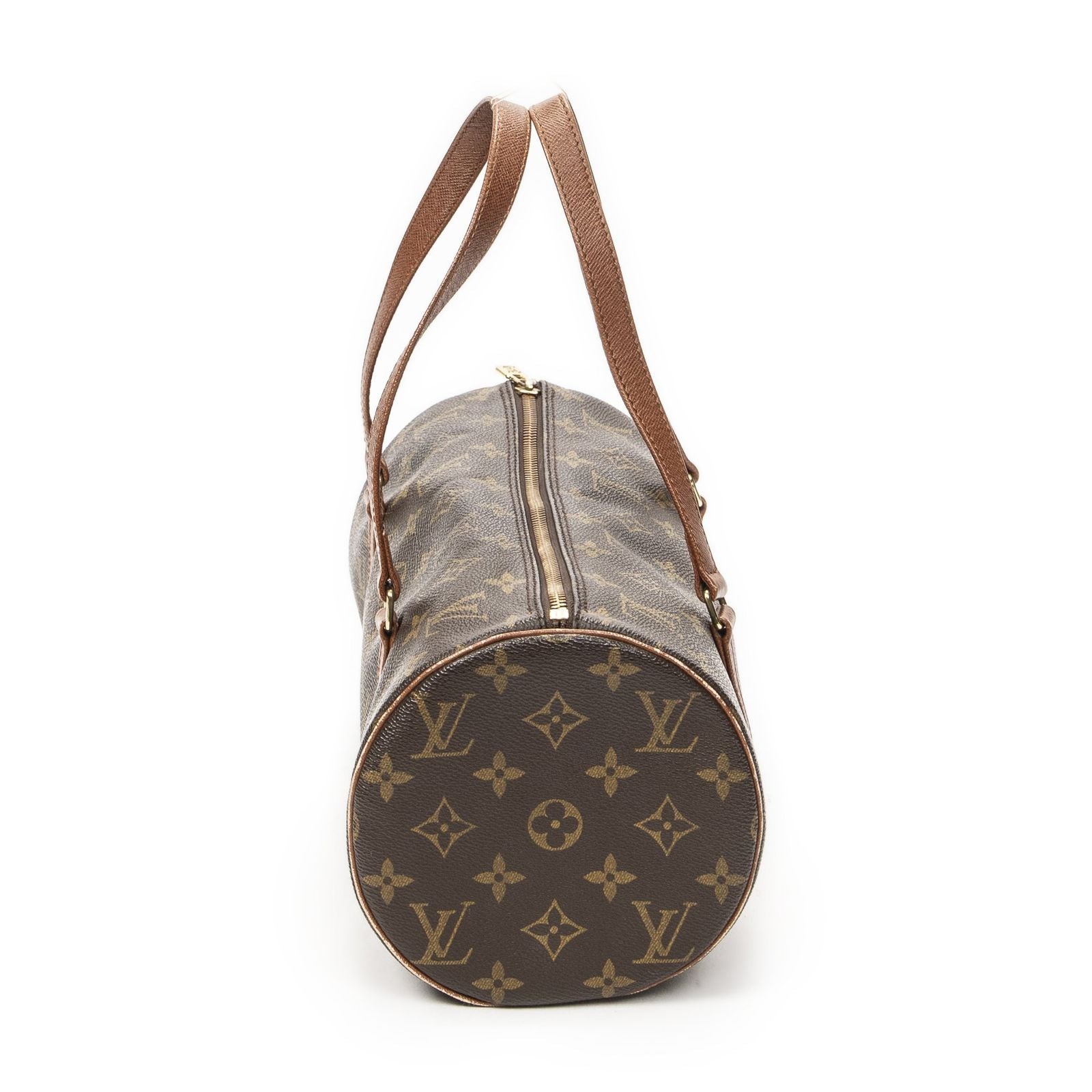 Louis Vuitton Papillon Brown Monogram Canvas Handbag — view 3