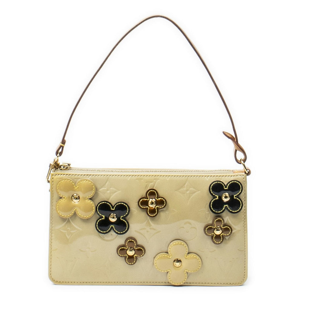 Louis Vuitton Lexington Pochette Pistache Monogram Vernis — view 5