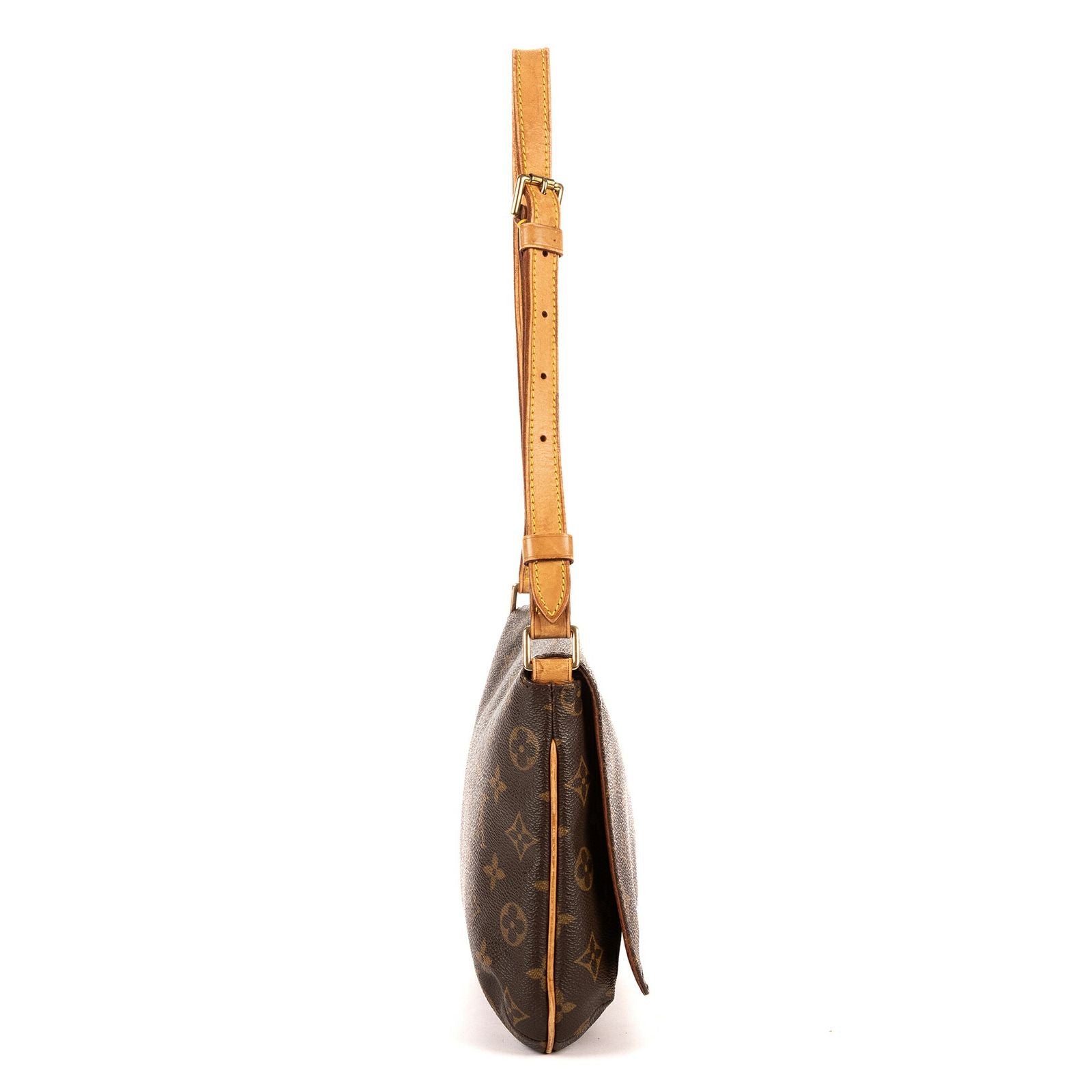 Louis Vuitton Musette Tango Brown Monogram Canvas — view 4