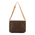 Louis Vuitton Musette Tango Brown Monogram Canvas