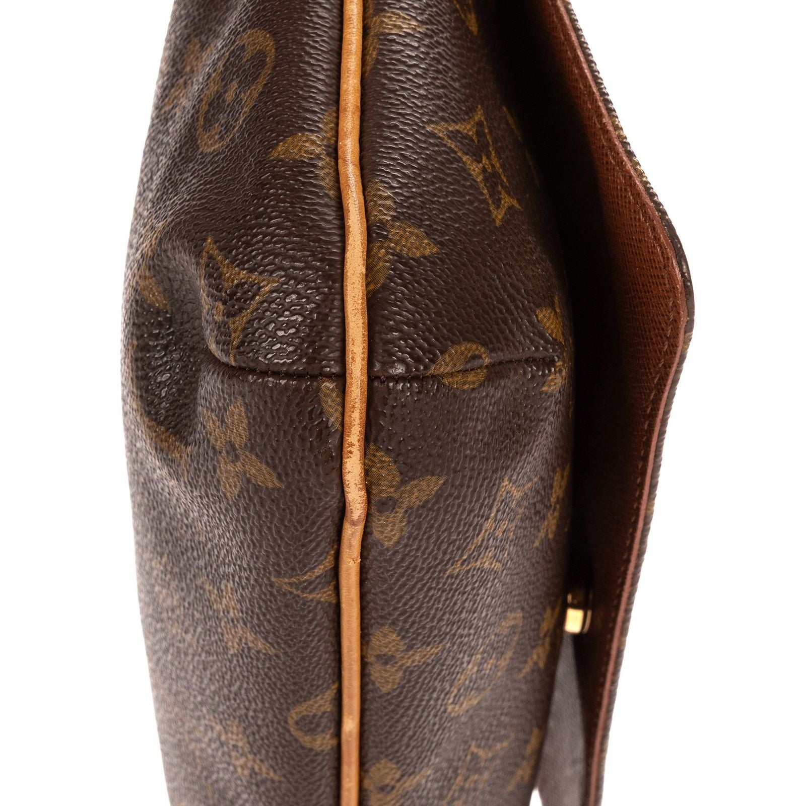 Louis Vuitton Musette Tango Brown Monogram Canvas — view 7
