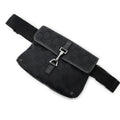 Gucci Small Waist Pouch Black GG Canvas